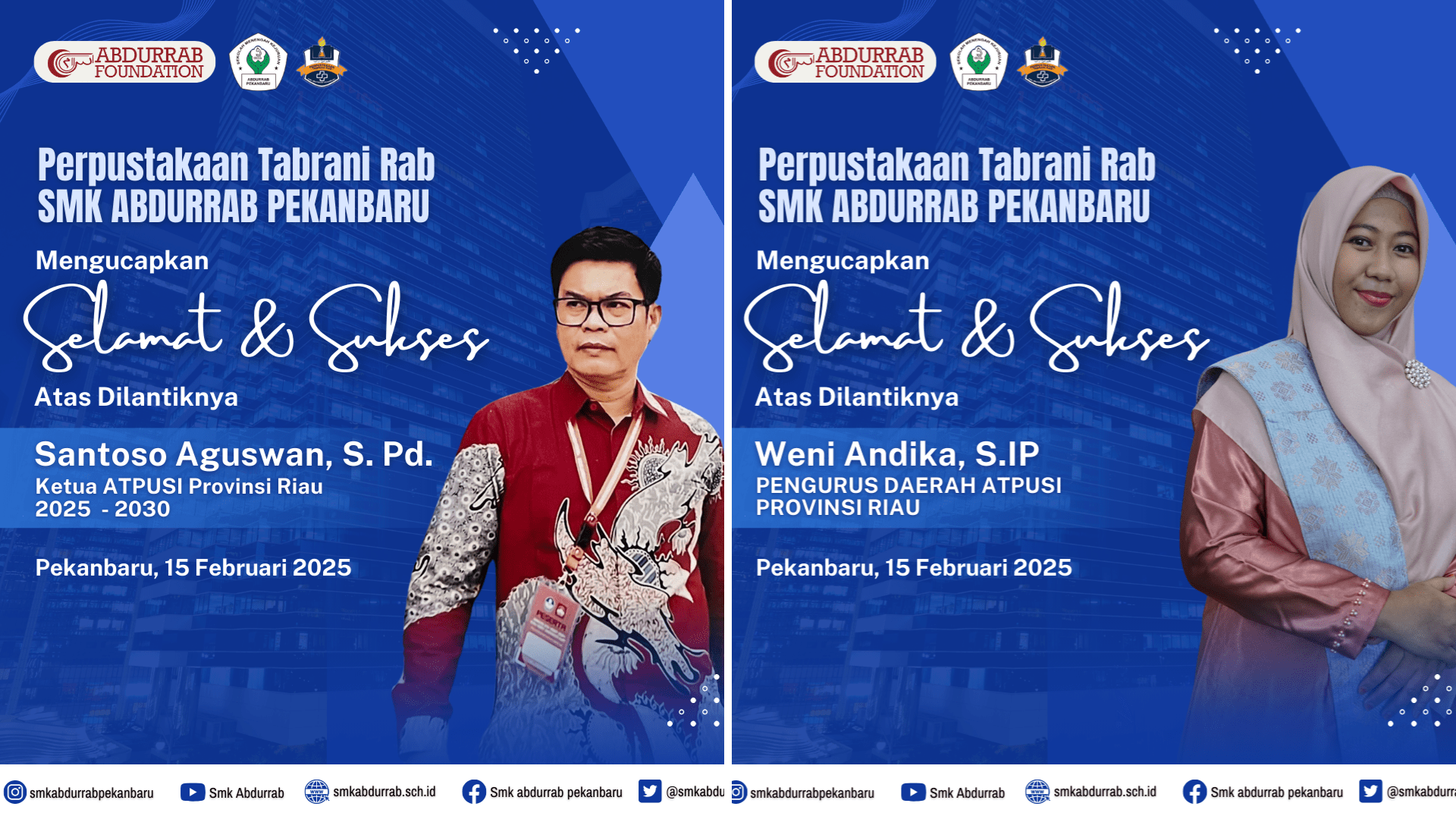 619-selamat-dan-sukses-atas-dilantiknya-kepala-perpustakaan-smk-abdurrab-pekanbaru